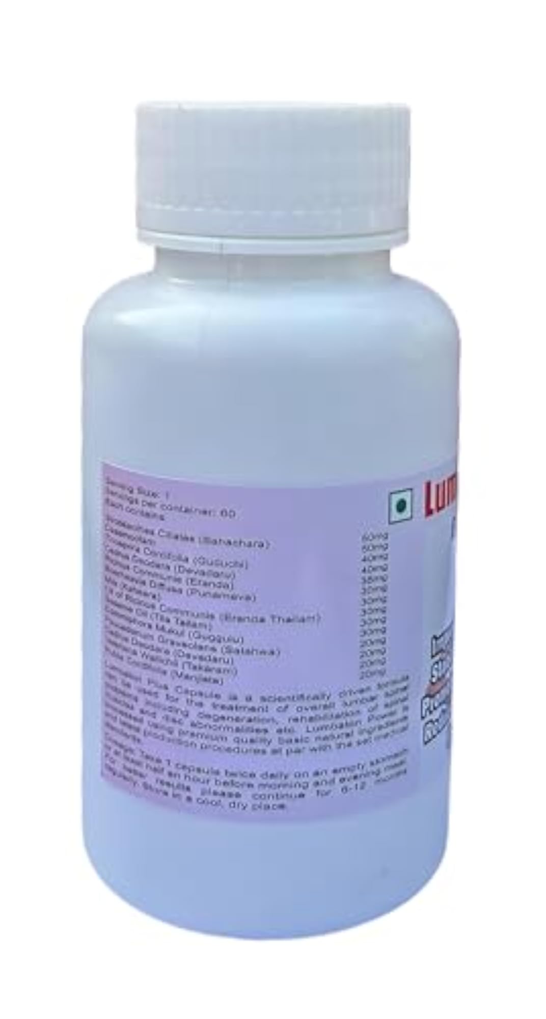 Lumbaton Plus Capsules, Wellness Support